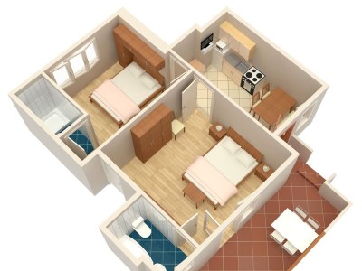 Apartment Two bedroom apartment with terrace and sea view Supetarska Draga - Donja, Rab A-5030-a - Outdoor photo 29