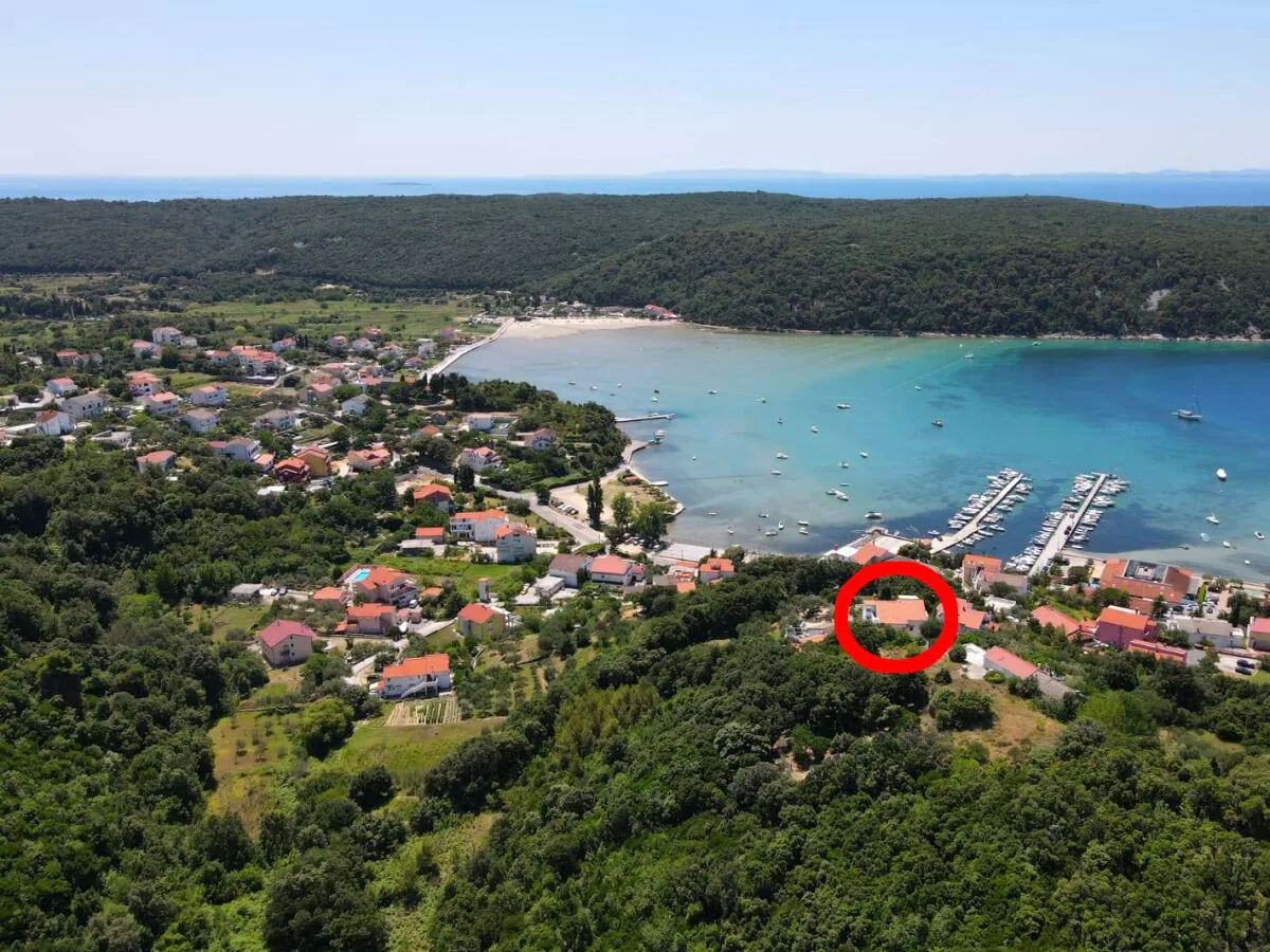 Apartment Two bedroom apartment with terrace and sea view Kampor, Rab A-5032-b