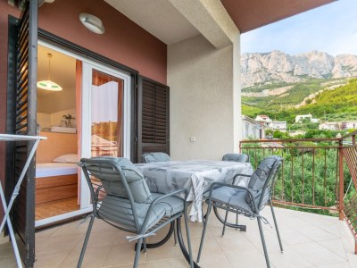 Apartment Three bedroom apartment with terrace and sea view Krvavica, Makarska A-6749-a - Outdoor photo 29