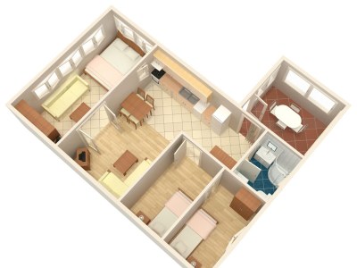 Apartment Three bedroom apartment with terrace Supetar, Brač A-7549-a - Outdoor photo 32