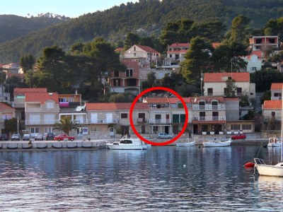 Apartment Two bedroom apartment with balcony and sea view Brna, Korčula A-7553-b in Smokvica - Apartment