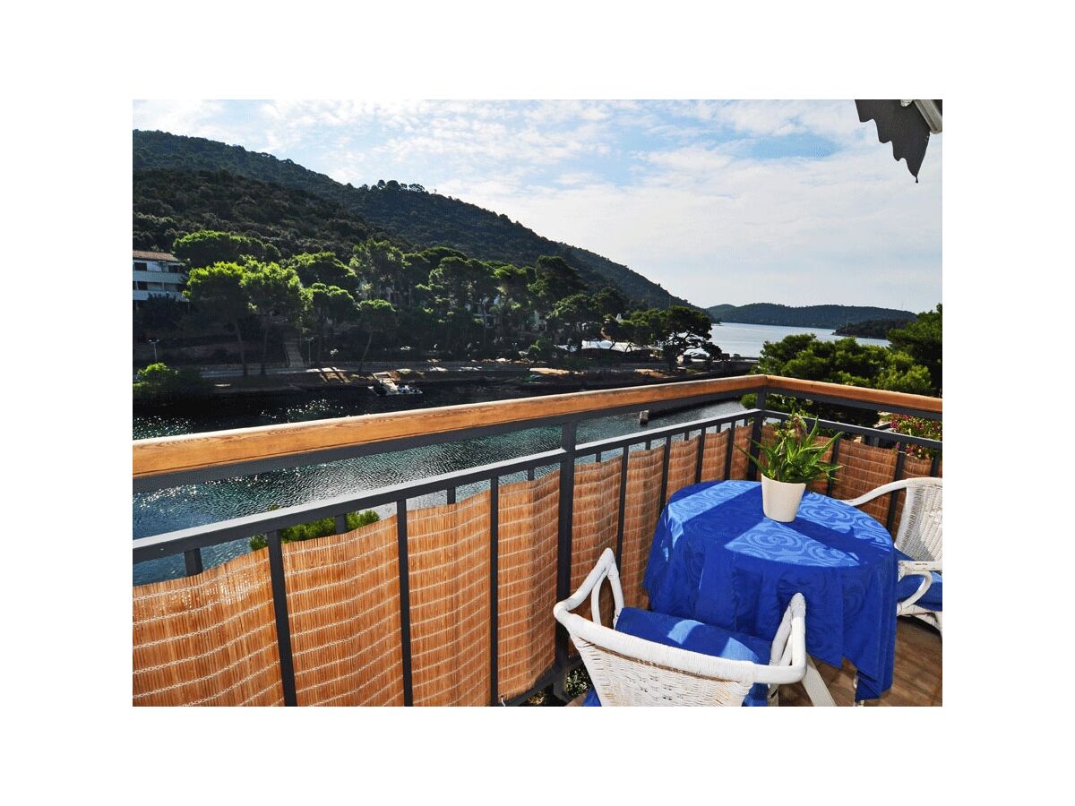 Apartment Studio flat with balcony and sea view Pasadur, Lastovo AS-8351-a