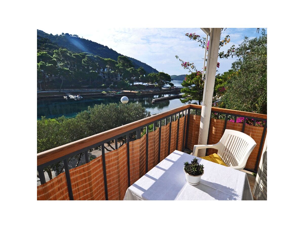 Apartment Studio flat with balcony and sea view Pasadur, Lastovo AS-8351-b