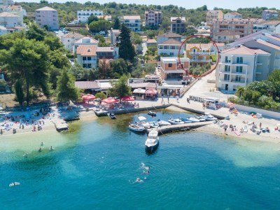 Apartment One bedroom apartment with terrace and sea view Okrug Gornji, Čiovo A-8440-c - Outdoor photo 2