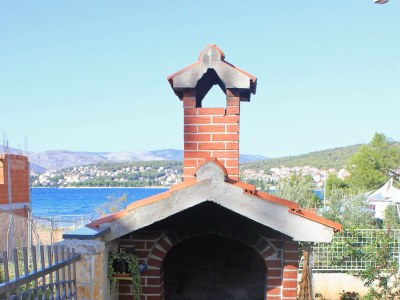 Apartment One bedroom apartment with terrace and sea view Okrug Gornji, Čiovo A-8440-c - Outdoor photo 6