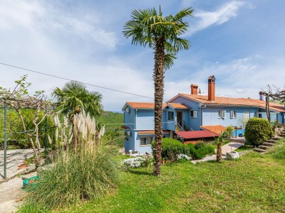 Apartment Two bedroom apartment with terrace and sea view Brseč, Opatija A-7796-b - Outdoor photo 2