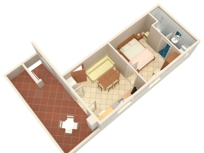 Apartment One bedroom apartment with terrace and sea view Mrljane, Pašman A-8498-a - Outdoor photo 18