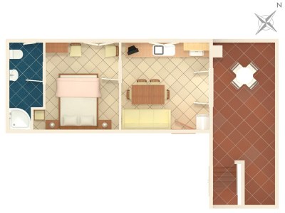 Apartment One bedroom apartment with terrace and sea view Mrljane, Pašman A-8498-a - Outdoor photo 19