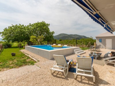 Holiday house Four-bedroom house with terrace Opuzen, Neretva Delta - Ušće Neretve K-8818 - Outdoor photo 9