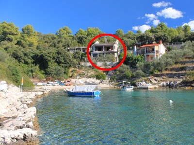 Apartment Two bedroom apartment near beach Cove Stratinčica, Korčula A-9264-a - Outdoor photo 2