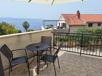Apartment Studio flat with terrace and sea view Mali Rat, Omiš AS-10014-a - Outdoor photo 15