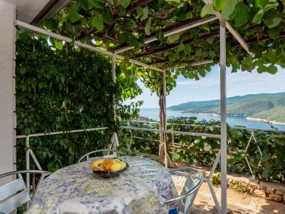 Apartment Two bedroom apartment with terrace and sea view Rabac, Labin A-12107-c - Outdoor photo 25