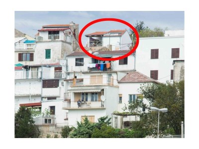 Holiday house Three bedroom house with terrace and sea view Novi Vinodolski K-12241 in Novi Vinodolski - Holiday house