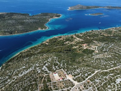 Holiday house Two bedroom house with terrace and sea view Cove Triluke, Pašman K-13577 in Tkon - Holiday house