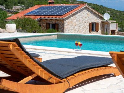 Holiday house Two bedroom house with terrace and sea view Cove Triluke, Pašman K-13577 - Outdoor photo 15