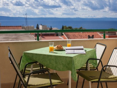 Apartment One bedroom apartment with terrace and sea view Tučepi, Makarska A-14457-a - Outdoor photo 28