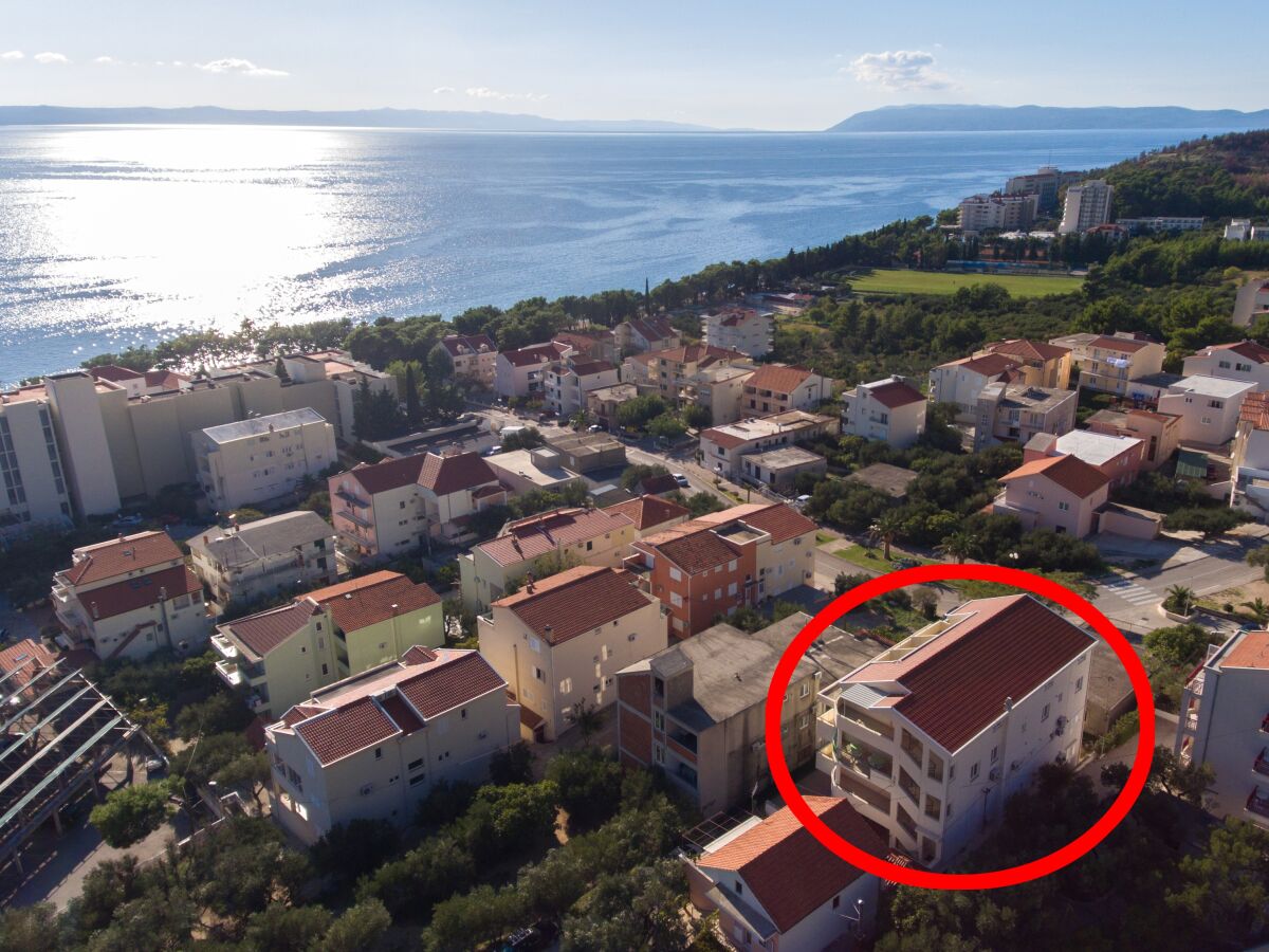 Apartment Studio flat with balcony and sea view Tučepi, Makarska AS-14457-a - Outdoor photo 2