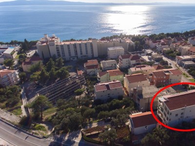 Apartment Studio flat with balcony and sea view Tučepi, Makarska AS-14457-a - Outdoor photo 9