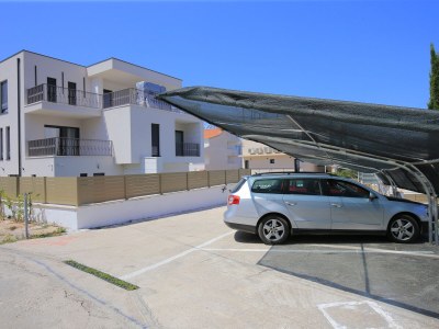 Apartment One bedroom apartment with terrace and sea view Slatine, Čiovo A-16131-e - Outdoor photo 12