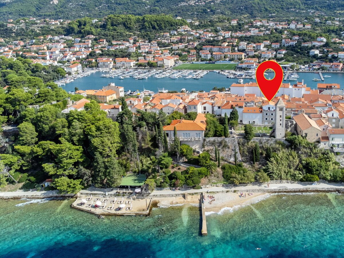 Holiday house Four-bedroom house with terrace and sea view Rab K-14697