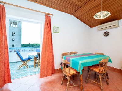 Holiday house Four-bedroom house with terrace and sea view Rab K-14697 - Outdoor photo 14