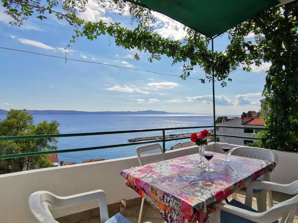 Apartment Two bedroom apartment with balcony and sea view Živogošće - Porat, Makarska A-16289-d