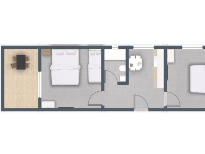 Apartment Two bedroom apartment with balcony and sea view Živogošće - Porat, Makarska A-16289-d - Outdoor photo 12