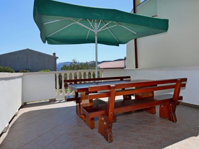 Apartment One bedroom apartment with terrace and sea view Lopar, Rab A-14804-e in Lopar - Apartment