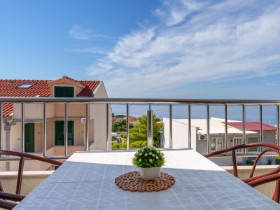 Apartment One bedroom apartment with balcony and sea view Baška Voda, Makarska A-16517-a - Outdoor photo 20