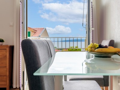 Apartment One bedroom apartment with balcony and sea view Baška Voda, Makarska A-16517-a - Outdoor photo 22