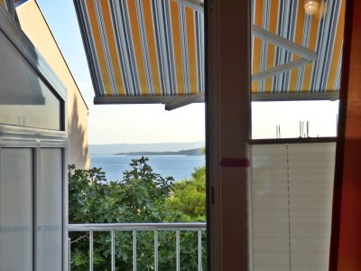 Apartment Studio flat with balcony and sea view Baška Voda, Makarska AS-16517-a - Outdoor photo 18
