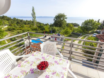 Apartment Four-bedroom apartment with balcony and sea view Gornji Tučepi, Makarska A-17686-a - Outdoor photo 66