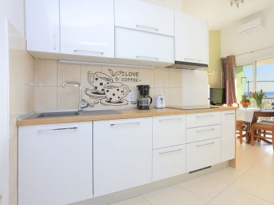 Apartment Two bedroom apartment with terrace and sea view Podgora, Makarska A-16630-a - Outdoor photo 12