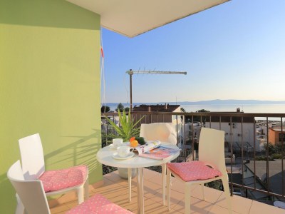 Apartment Two bedroom apartment with terrace and sea view Podgora, Makarska A-16630-a - Outdoor photo 21