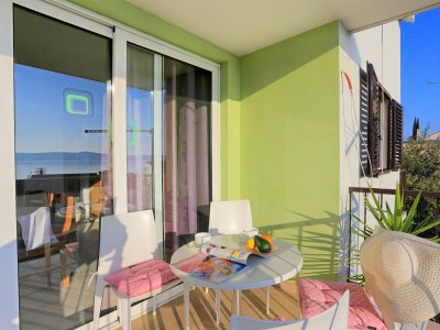 Apartment Two bedroom apartment with terrace and sea view Podgora, Makarska A-16630-a - Outdoor photo 22