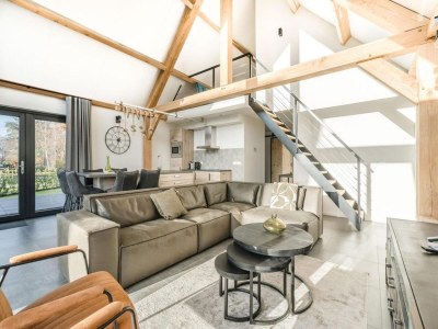 Holiday park Modern bungalow in Baarle-Nassau with pond view - Features photo 19