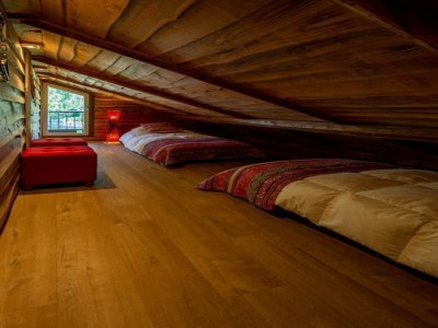 Holiday park Spacious wooden chalet with covered terrace - Features photo 11