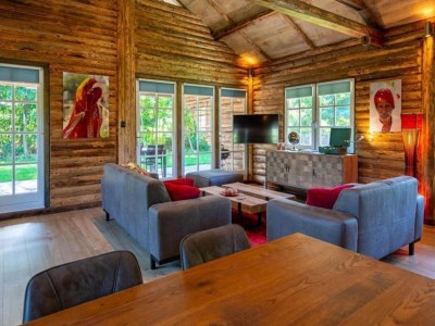 Holiday park Spacious wooden chalet with covered terrace - Features photo 14