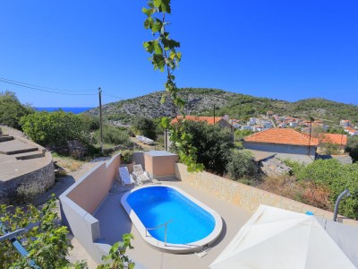 Holiday house Comfortable and spacious house with terrace and sea view Ražanj, Rogoznica K-17904 - Outdoor photo 10