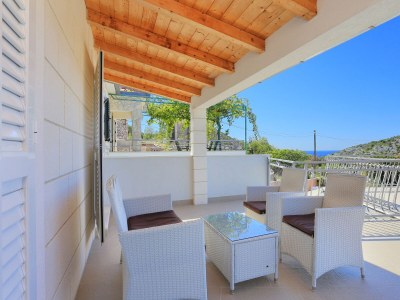 Holiday house Comfortable and spacious house with terrace and sea view Ražanj, Rogoznica K-17904 - Outdoor photo 48