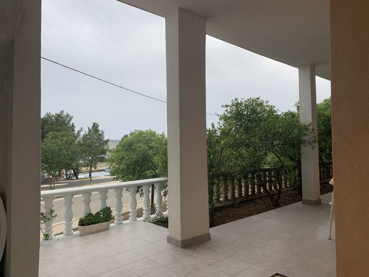 Apartment Two bedroom apartment with terrace and sea view Seline, Paklenica A-17955-c