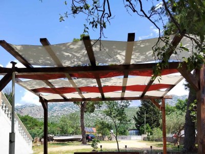 Apartment Two bedroom apartment with terrace and sea view Seline, Paklenica A-17955-c - Outdoor photo 7