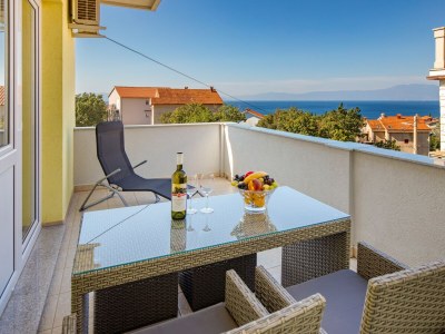 Apartment Two bedroom apartment with terrace and sea view Kraljevica A-17589-c - Outdoor photo 33