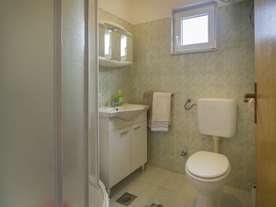 Apartment One bedroom apartment with terrace and sea view Poljica, Trogir A-19054-a - Outdoor photo 14