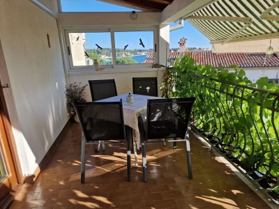 Apartment Two bedroom apartment with terrace and sea view Rovinj A-19183-b - Outdoor photo 23