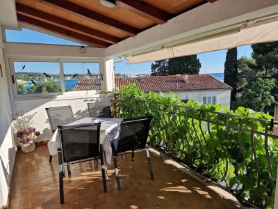 Apartment Two bedroom apartment with terrace and sea view Rovinj A-19183-b - Outdoor photo 24