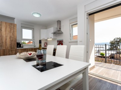 Apartment Two bedroom apartment with terrace and sea view Porat, Krk A-19349-a - Outdoor photo 6