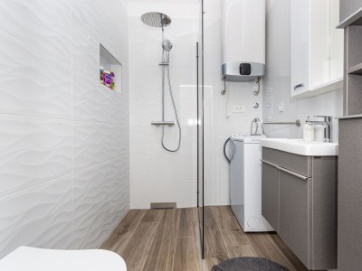 Apartment Two bedroom apartment with terrace and sea view Porat, Krk A-19349-a - Outdoor photo 15