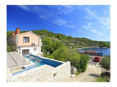 Holiday house Comfortable and spacious house with terrace and sea view Cove Mikulina Luka, Korčula K-20116 - Outdoor photo 2