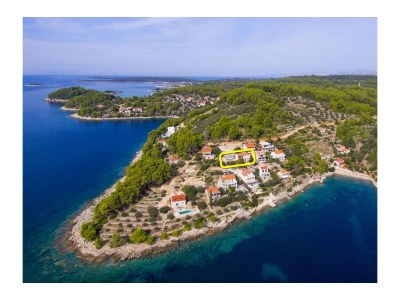 Holiday house Comfortable and spacious house with terrace and sea view Cove Mikulina Luka, Korčula K-20116 - Outdoor photo 7